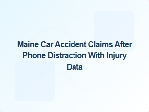 Maine Car Accident Claims Rise Due to Phone Distraction with Injury Data